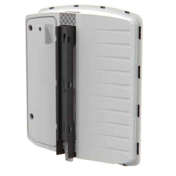 Panou radar indicare viteza alimentare hibrida Semn de avertizare si mesaj text (portocaliu)